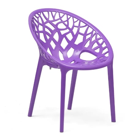 Nilkamal Crystal Polypropylene Armless Chair