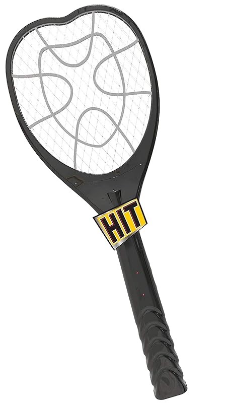 Godrej HIT Anti Mosquito Racquet - Rechargeable Insect Killer Bat with LED Light (6 Months Warranty)