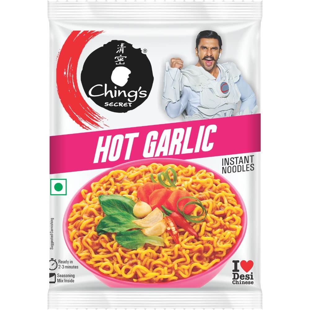 TATA Ching's Hot Garlic Noodles 120X60gm (20)