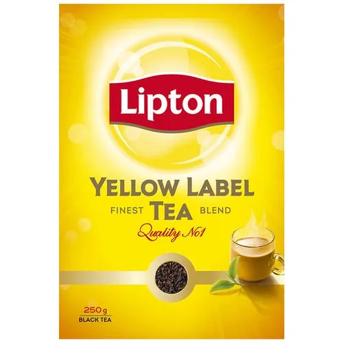 Lipton Yellow Label Tea - Finest Blend, Rich, Aromatic, 250 g