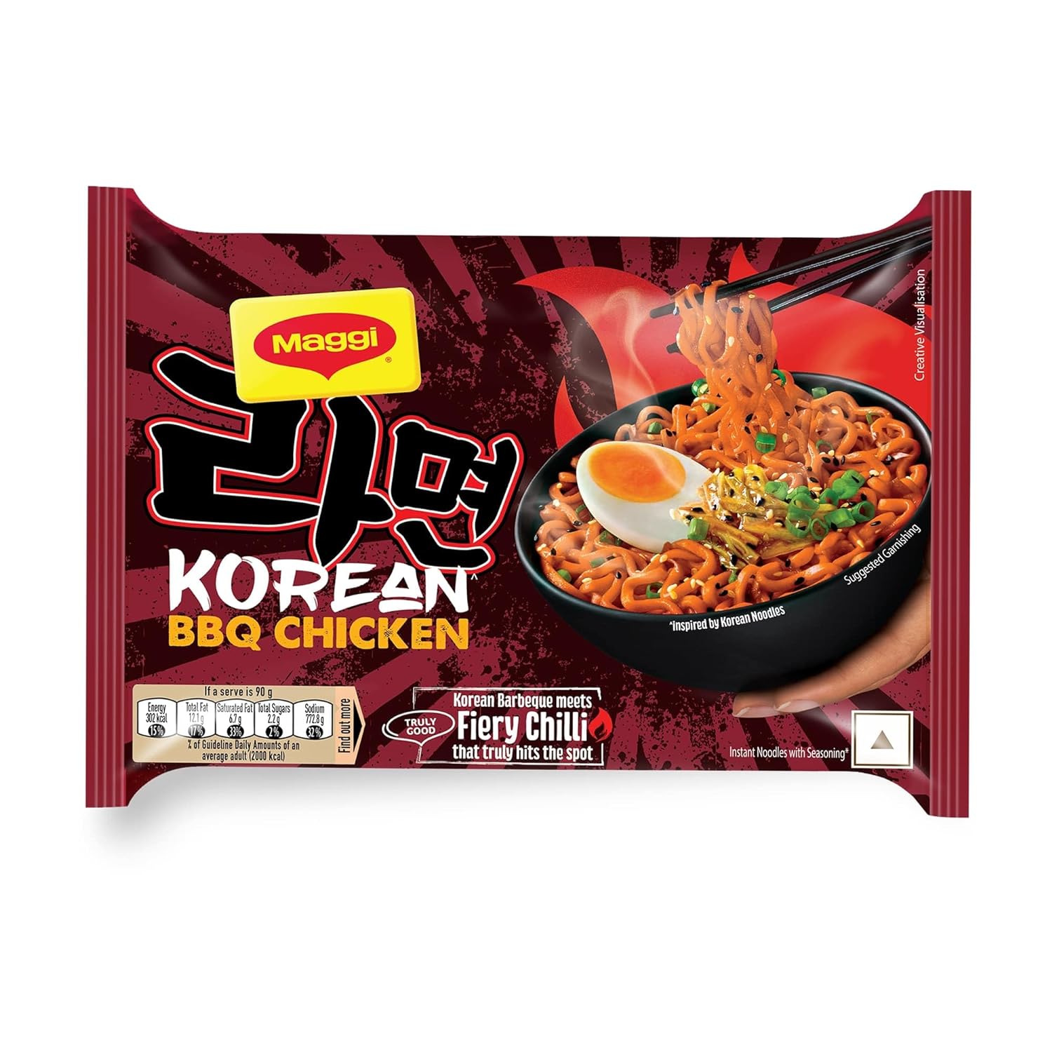 Nestle MAGGI Korean BBQ Chicken Noodles, 90g