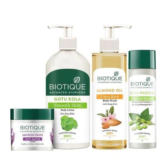 Biotique Nourish & Shine Bodycare Combo