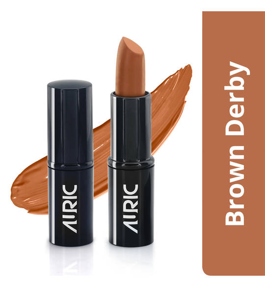 Auric MoistureLock Lipstick, Brown Derby - 4 g