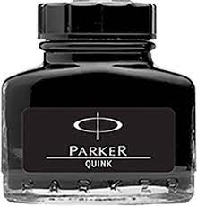 Parker Quink  Black Ink Bottle