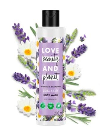 Love Beauty and Planet Lavender & Chamomile Body Wash 200ml