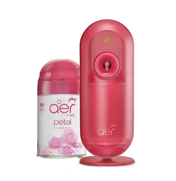 Godrej aer matic Petal Crush Pink Automatic Home Fragrances