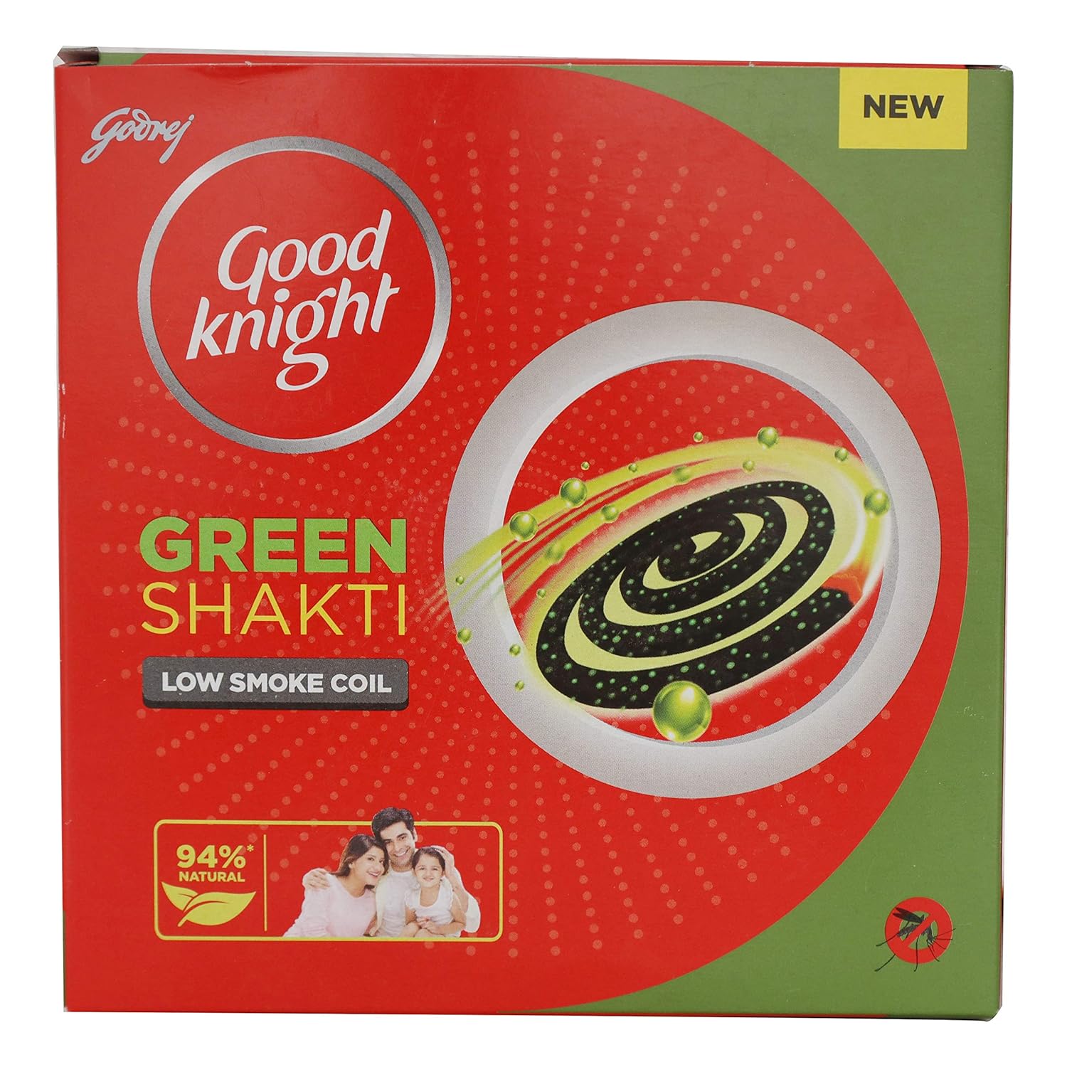 Good knight Green Shakti Low Smoke Coil - Pack of 10