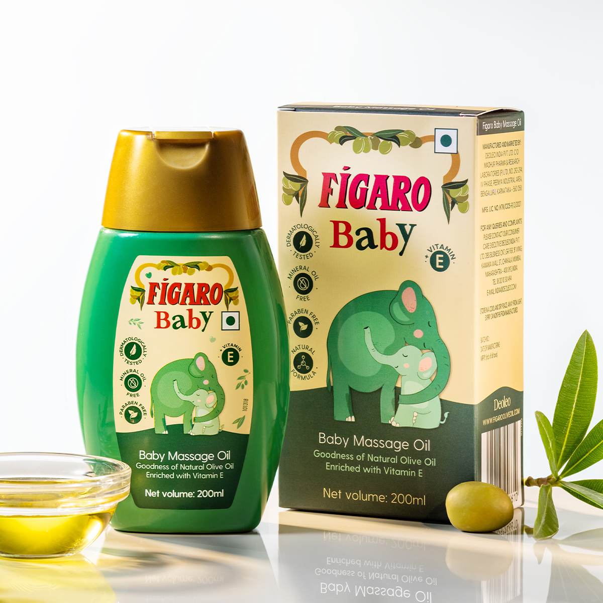 Figaro Baby massage oil