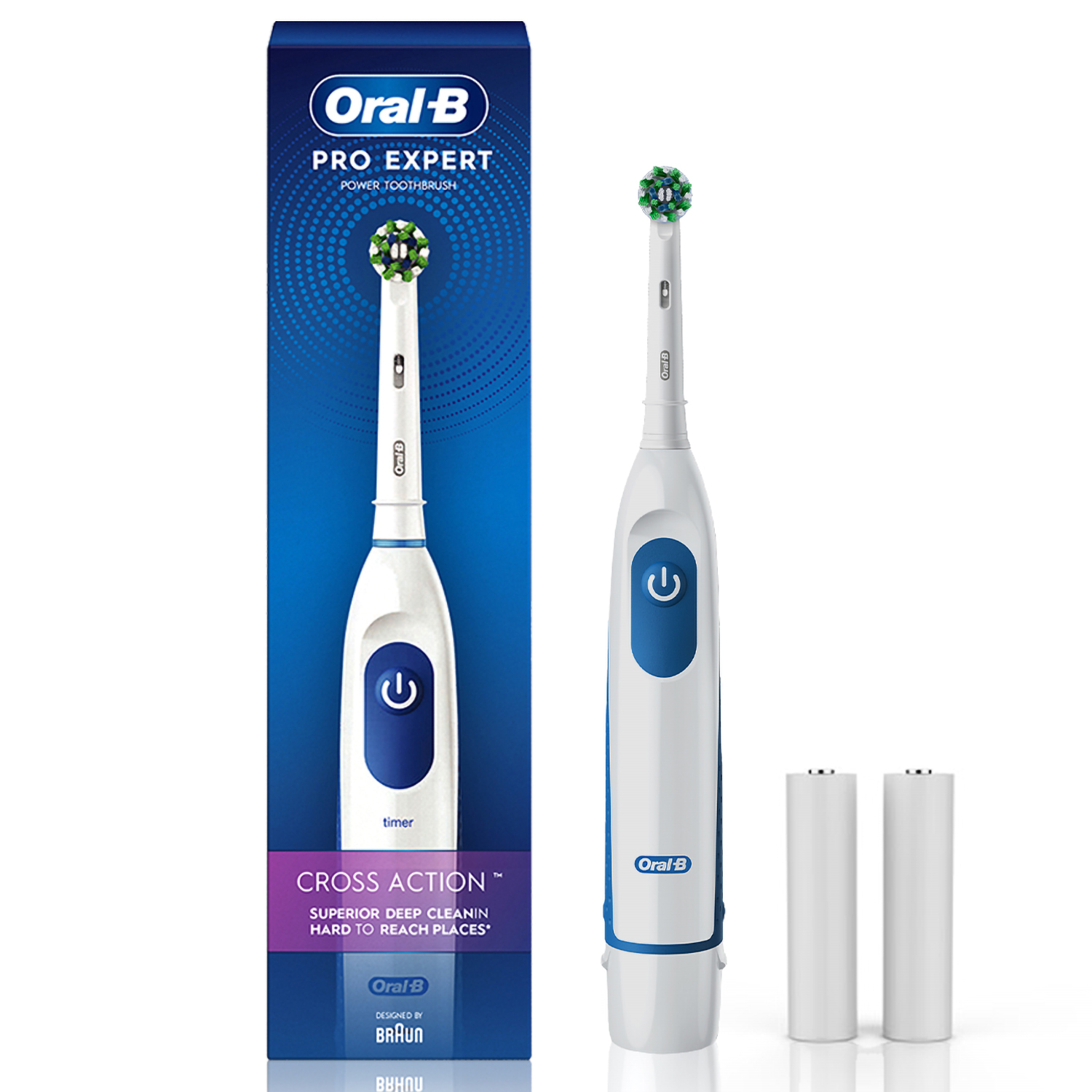 Oral B Pro Expert Electric Toothbrush for adults Battery Operated with replaceable brush