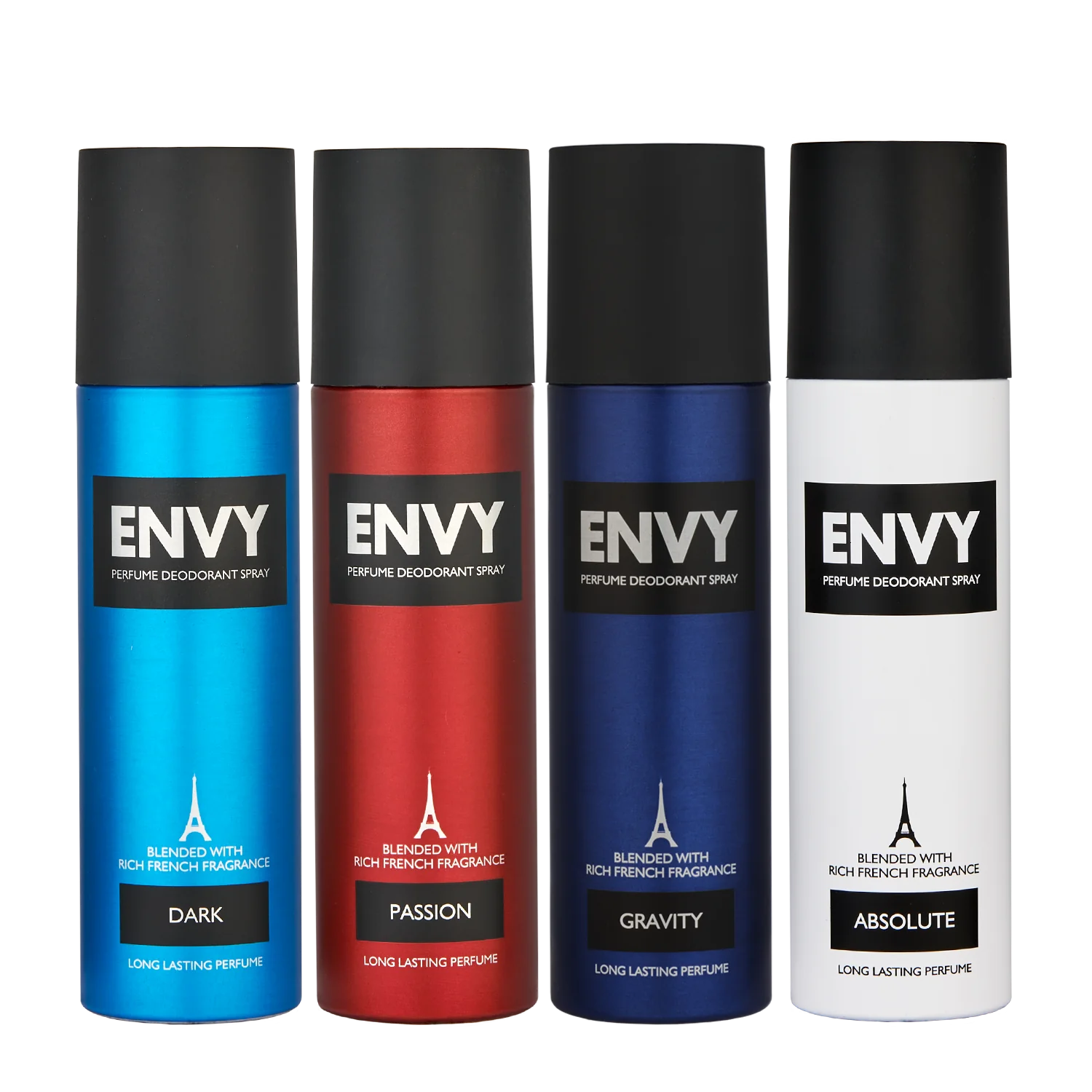 Envy Deodorant Combo Dark+ Passion + Gravity + Absolute