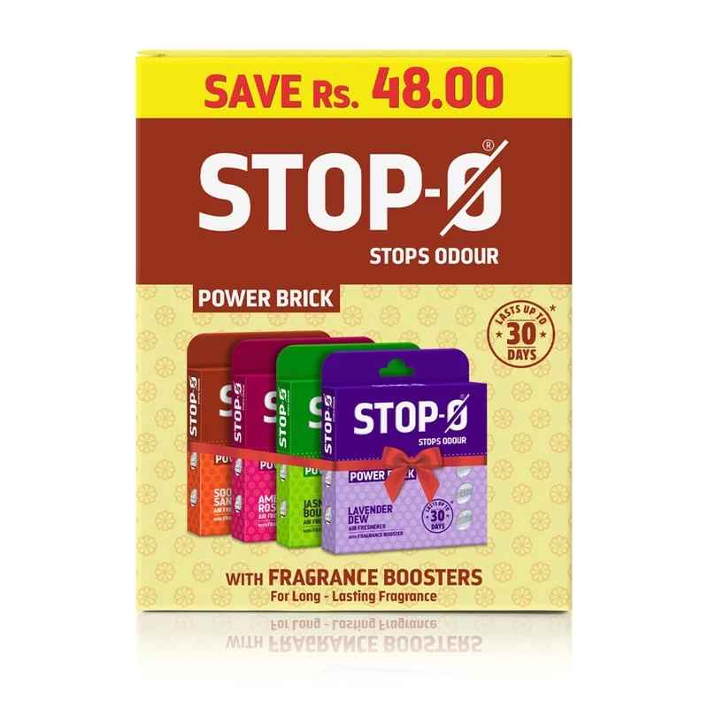 Stop-O Power Brick Combi Pack ( 3+1 ) 75gms each