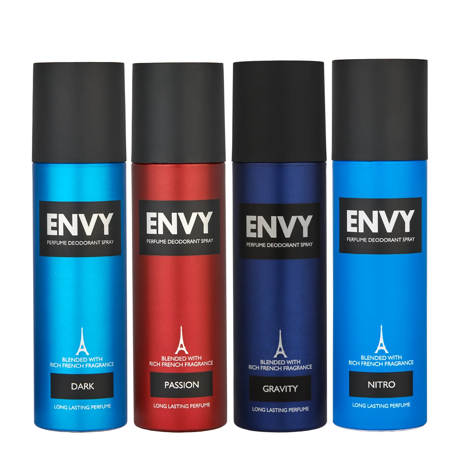 Envy Deodorant Combo Dark + Passion + Gravity + Nitro