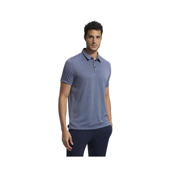 Jockey Men's Recycled Microfiber Elastane Stretch Half Sleeve Polo T-Shirt With Stayfresh Treatment