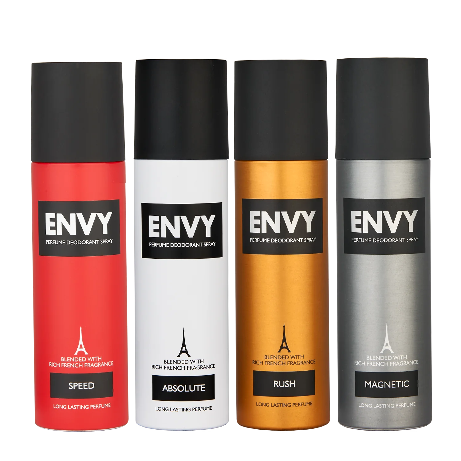 Envy Deodorant Combo SPEED + Absolute + Rush + Magnetic