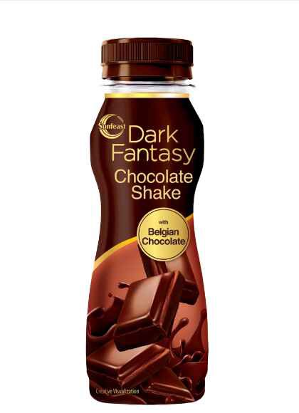 Dark Fantasy Chocolate Shake with Real Belgian Chocolate, 180 ml