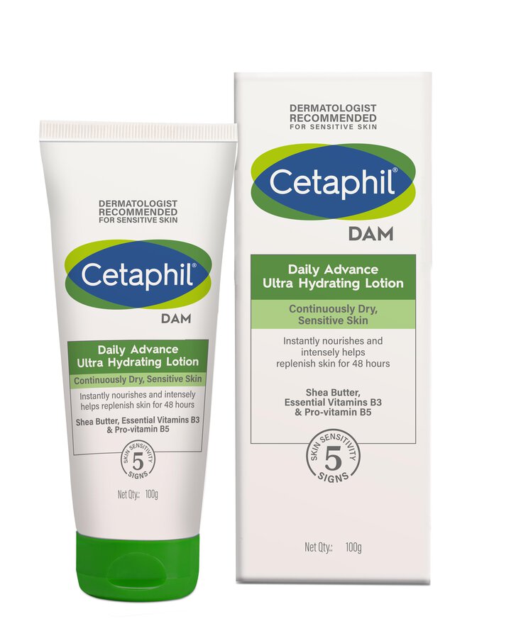 Cetaphil DAM Daily Advance Ultra Hydrating Lotion - 100g each