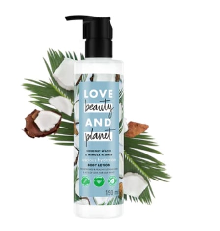 Love Beauty and Planet Coconut Water & Mimosa Flower Hydrating Body Lotion