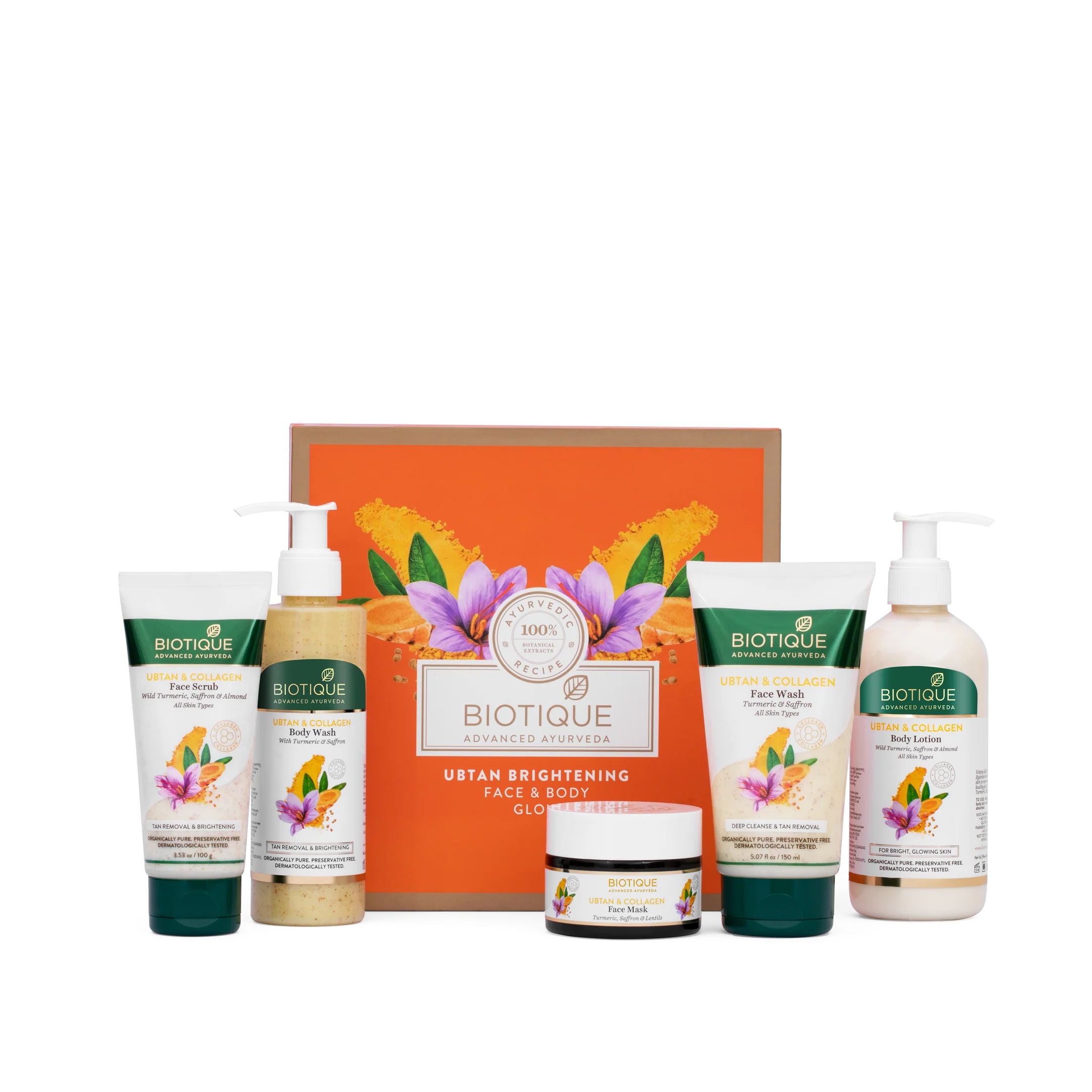 Biotique Ubtan Glowing Skin Essential Gift Kit