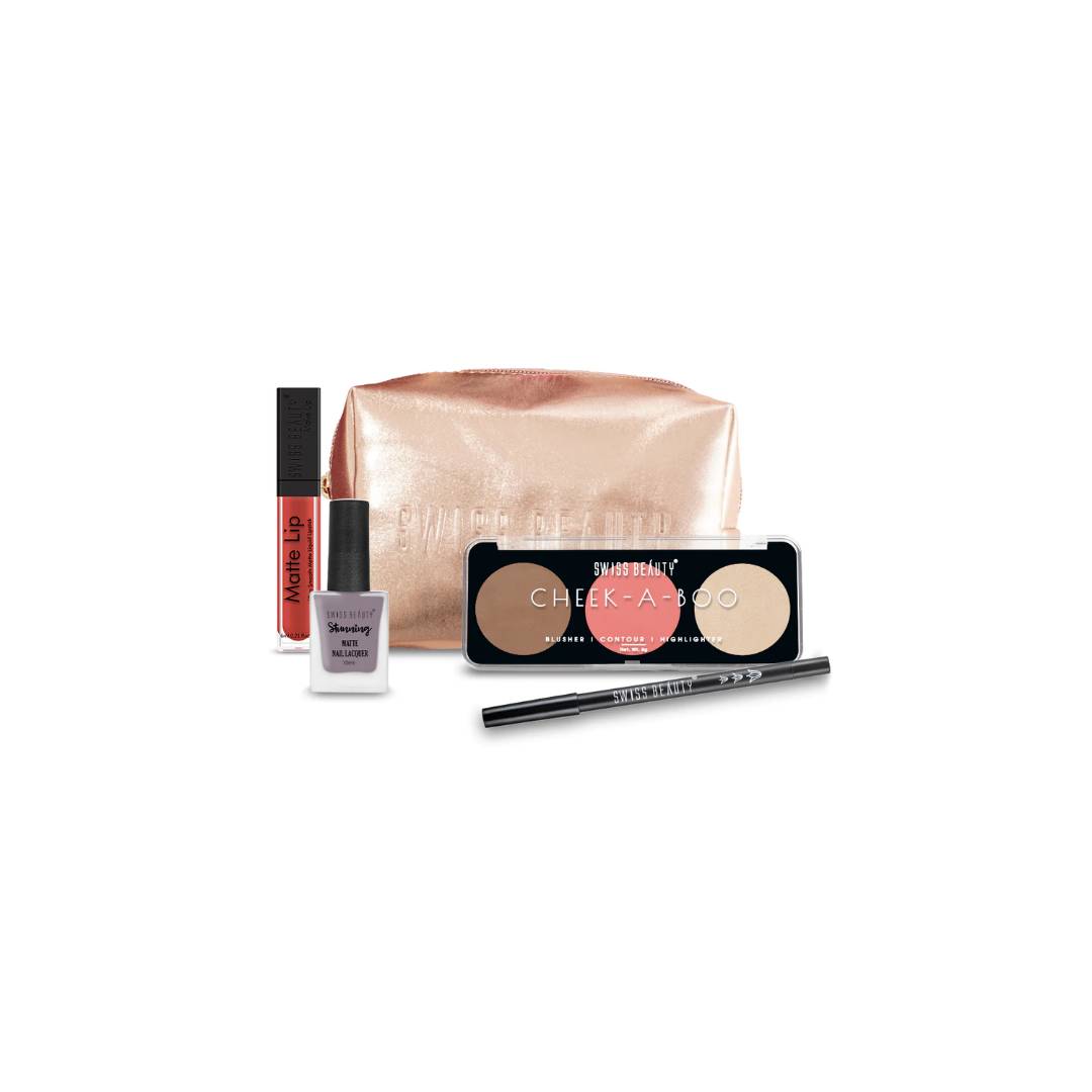 SWISS BEAUTYEVERYDAY STUNNER MAKEUP KIT