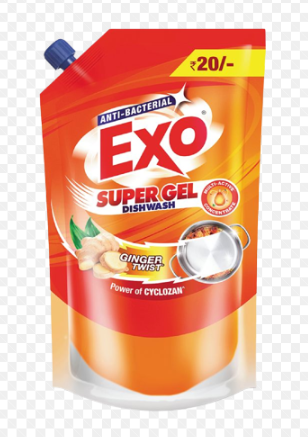 Exo Super Gel Dish Wash-100gm