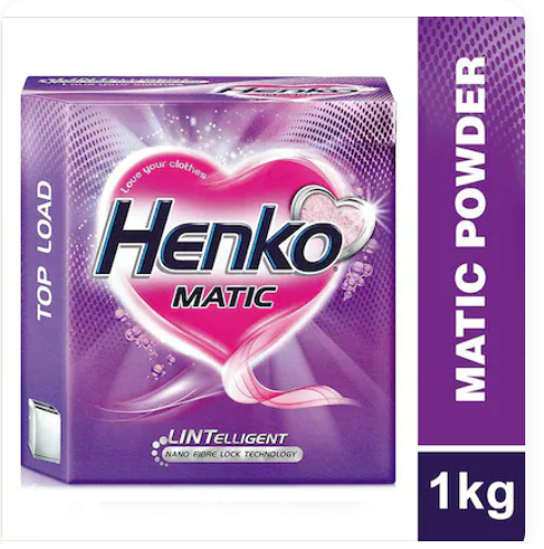 Henko Matic Top Load Detergent Powder 1 kg