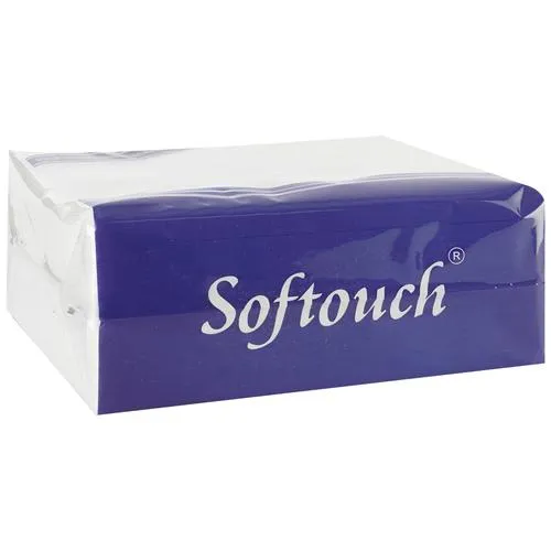 Softouch Tissue Paper Napkins - 2 Ply, 1 pc (100 Pulls)
