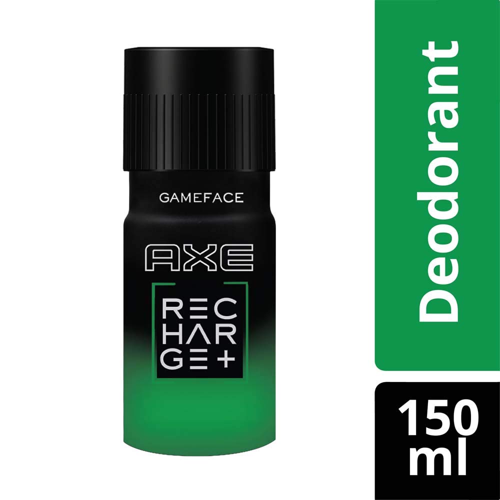 Axe Recharge  Game Face Bodyspray Deodrant 150ml