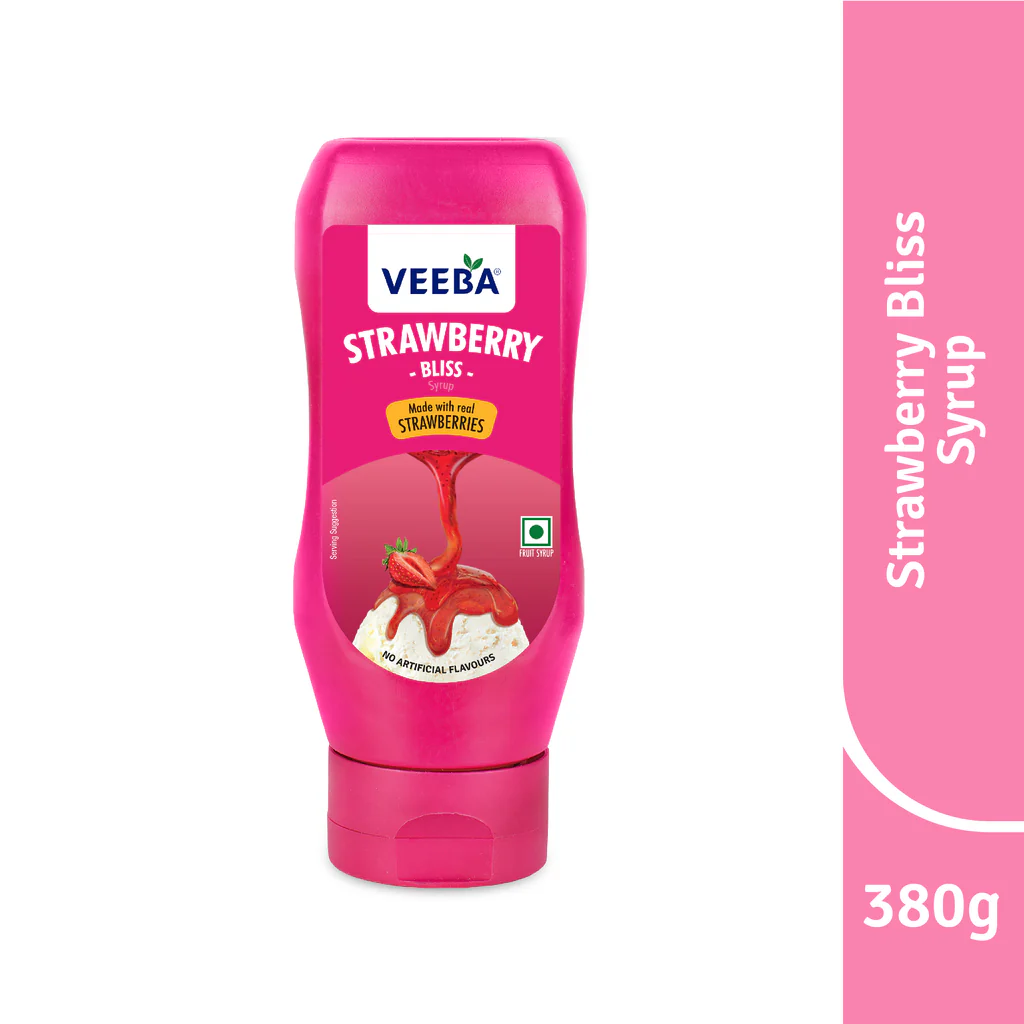 VEEBA STRAWBERRY BLISS SYRUP (380G)