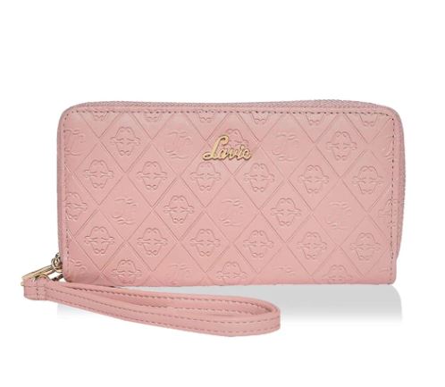 Lavie Deboss Savy Women's Dual Zip Wallet