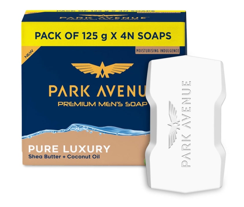 Park Avenue Pure Luxury Premium Men's Soap (125g Buy 3 Get 1 free)