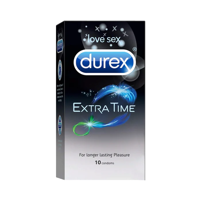 Durex Extra Time - 10 Condoms, 10s