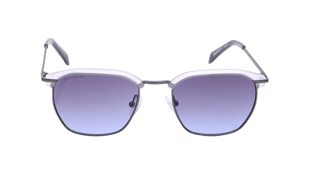 FASTRACK Blue Square Rimmed Sunglasses(M264BU1V)