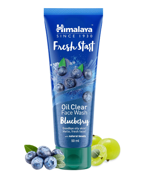 Himalaya Fresh Start Oil Clear Face Wash Blueberry