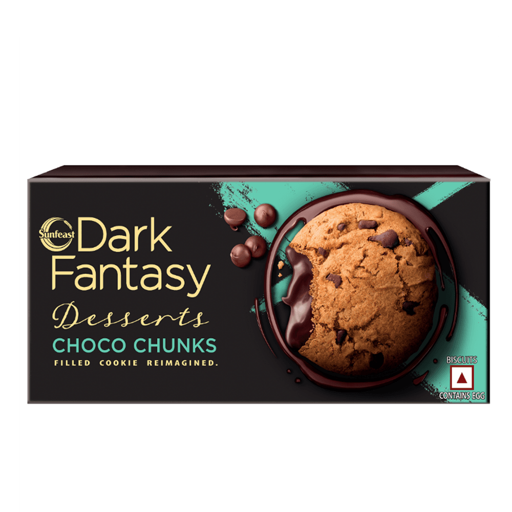 Sunfeast Dark Fantasy Desserts Choco Chunks, 75g