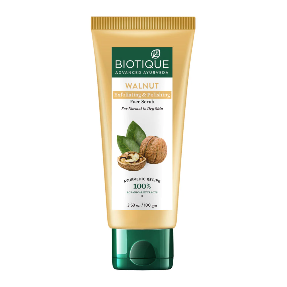 Biotque Walnut Exfoliating & Polishing Face Scrub