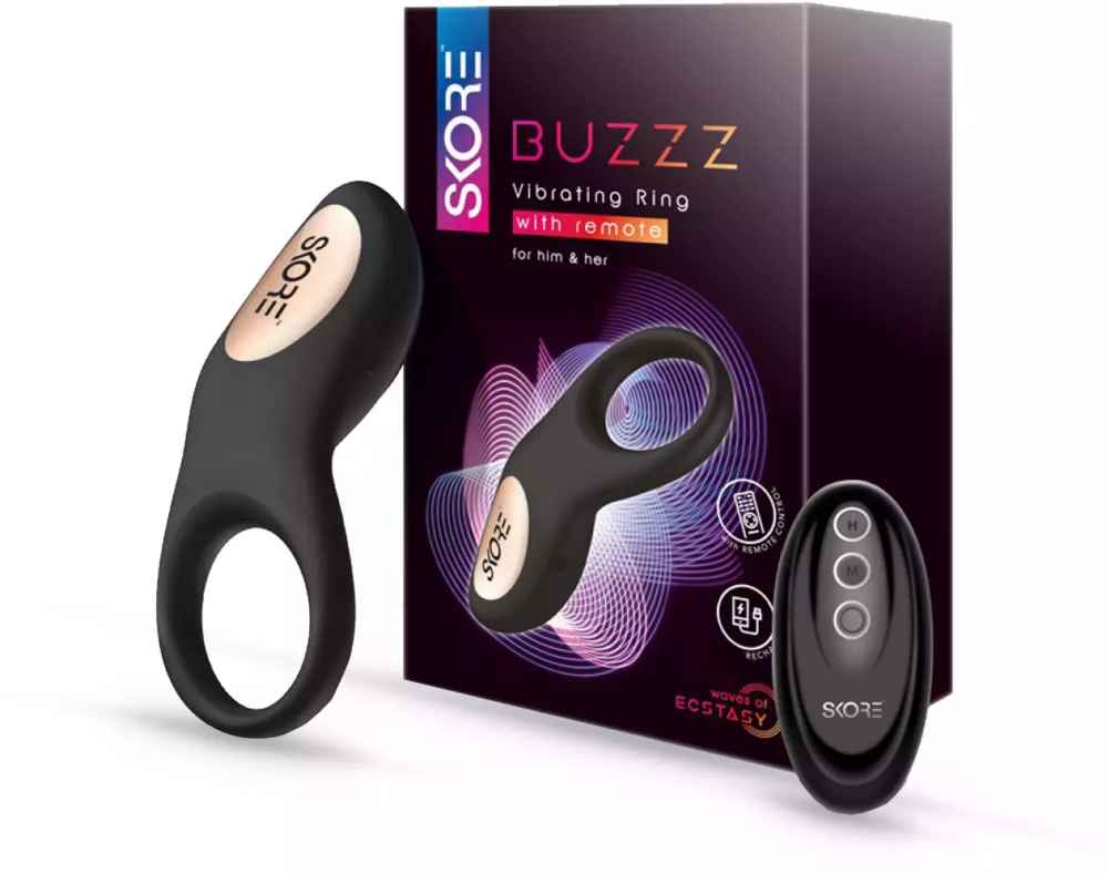 Skore Buzzz Body Massager With Remote For Him & Her