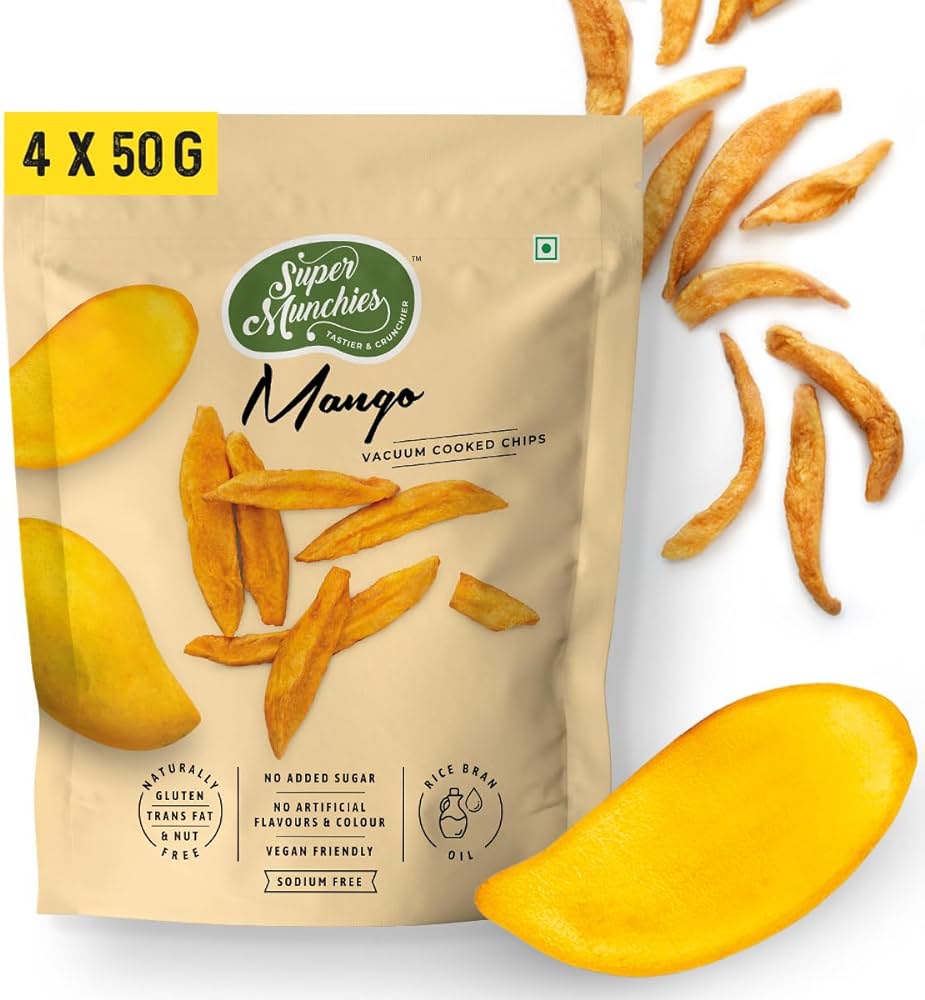 Super Munchies  vacuum cooked Mango Chips