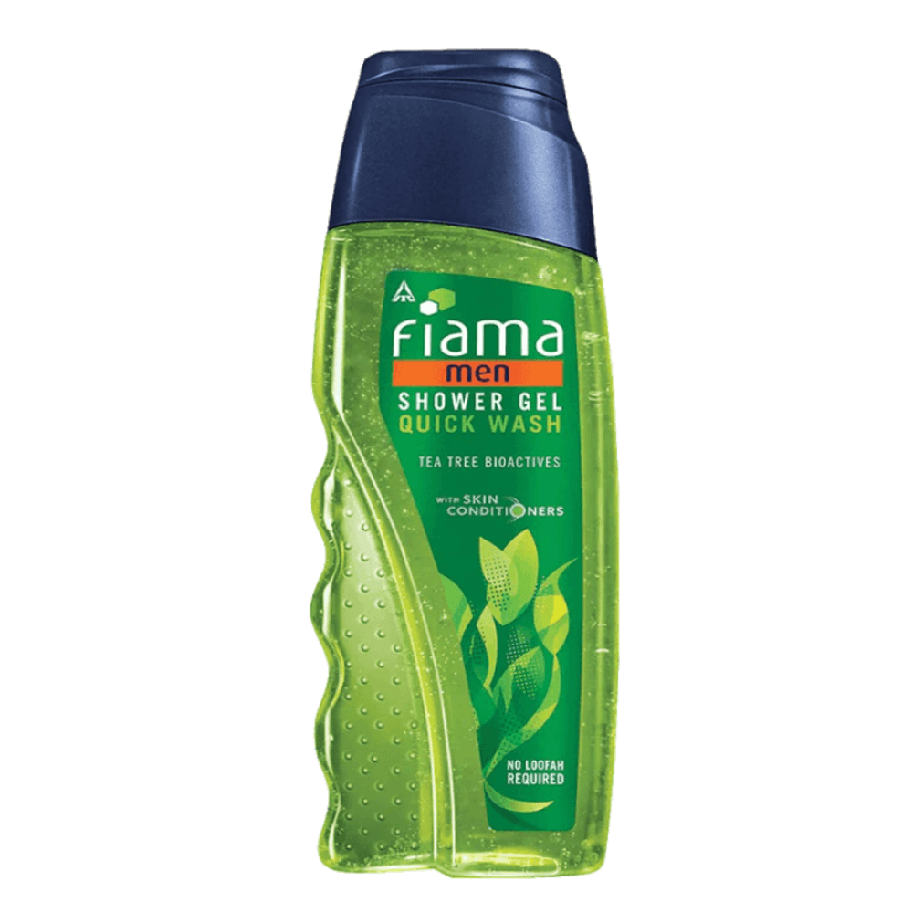 Fiama Men Shower Gel Quick Wash, Body Wash with Skin Conditioners for Moisturised Skin, 250 ml bottle 0.0 250 ml