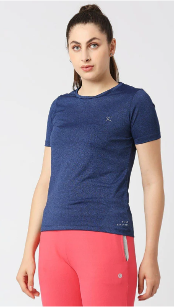 Women Blue Solid Top - Fly-BY-IF-BL (8905700011788)