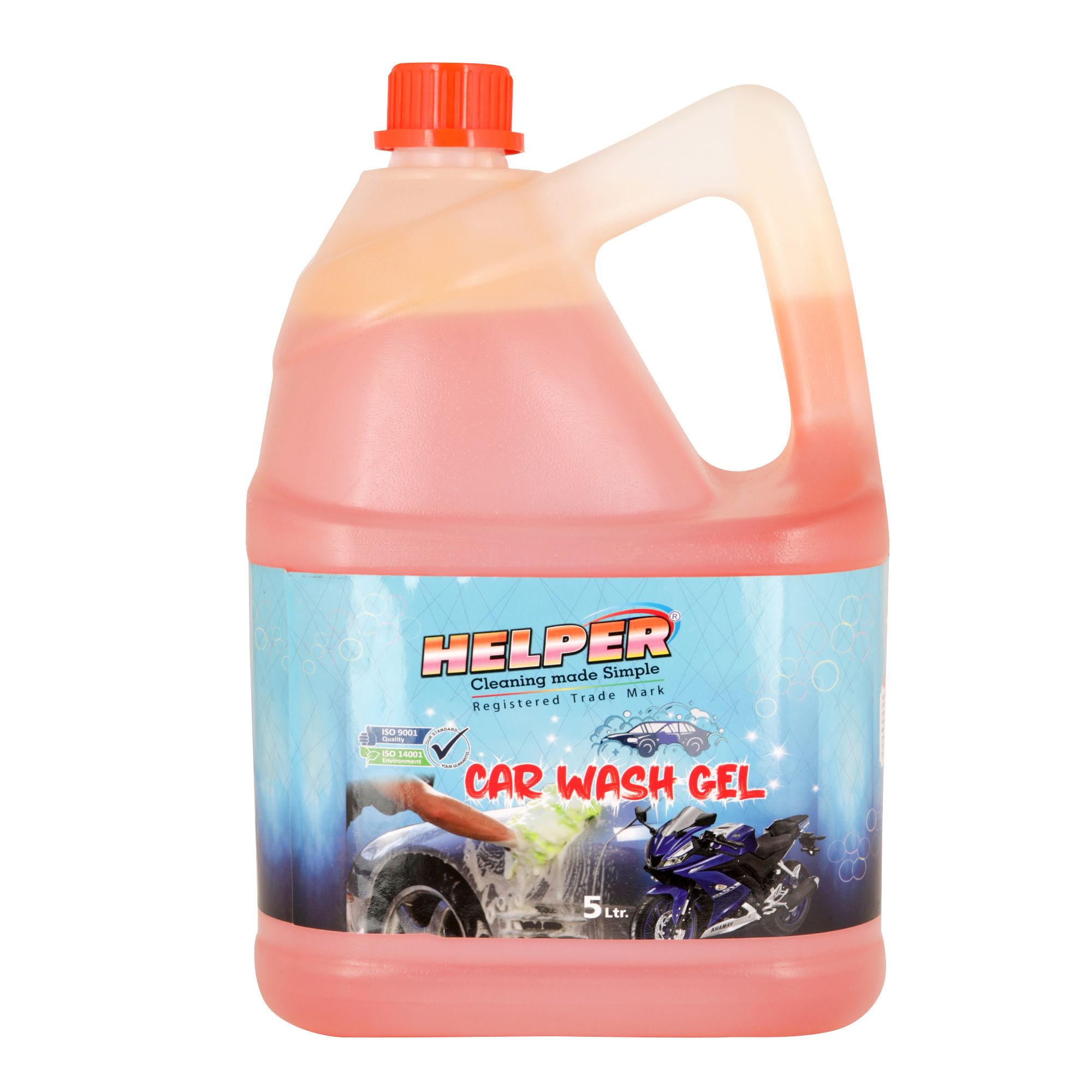 Helper Car Wash Gel/Foam, 5 litre, Can