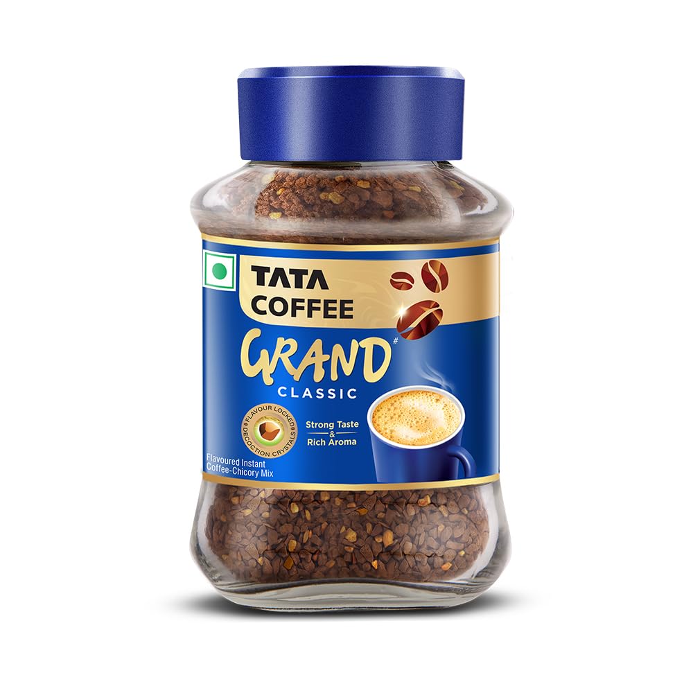 Tata Coffee Grand Classic Instant Coffee,jar