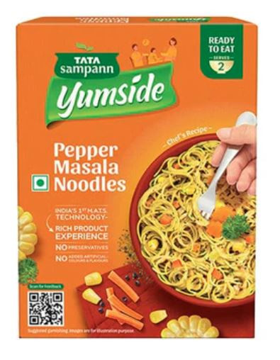 Yumside Pepper Masala Noodles | Ready to Eat Meal | 285g