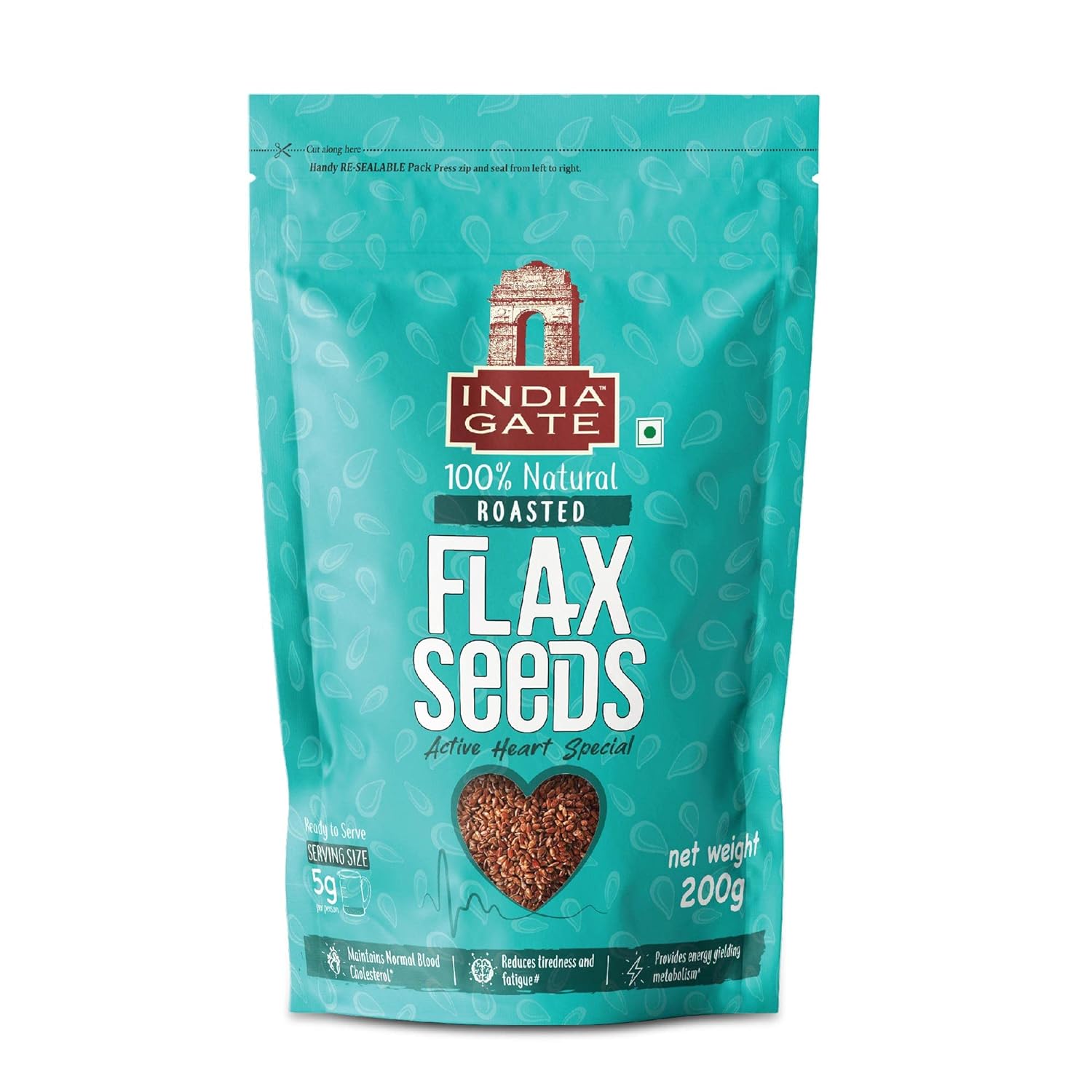 India Gate Flax Seeds Pouch, 200 g