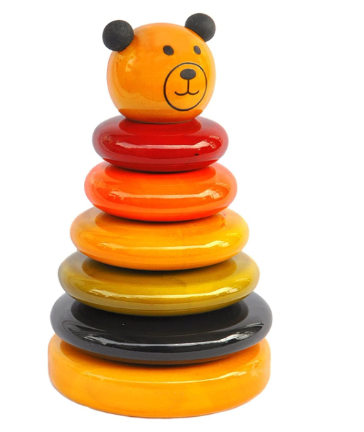 Kabbi ring set (small)- Shree Channapatna Toys