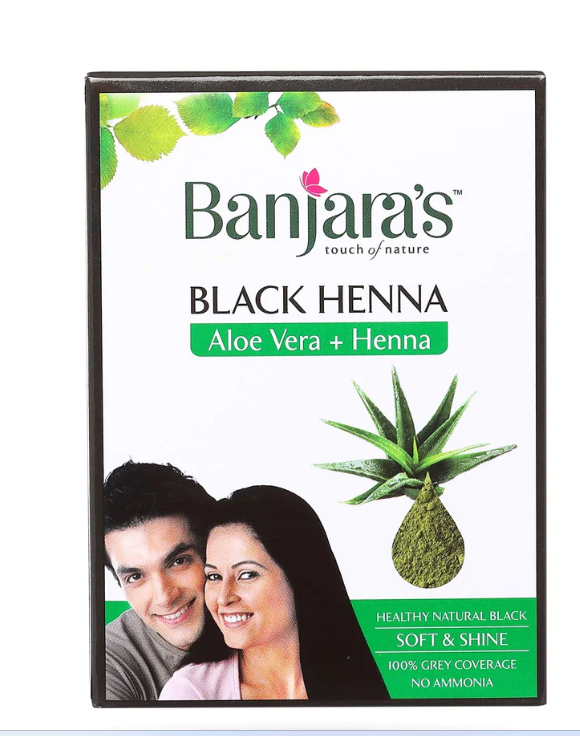 Banjara's Black Henna with Aloe Vera