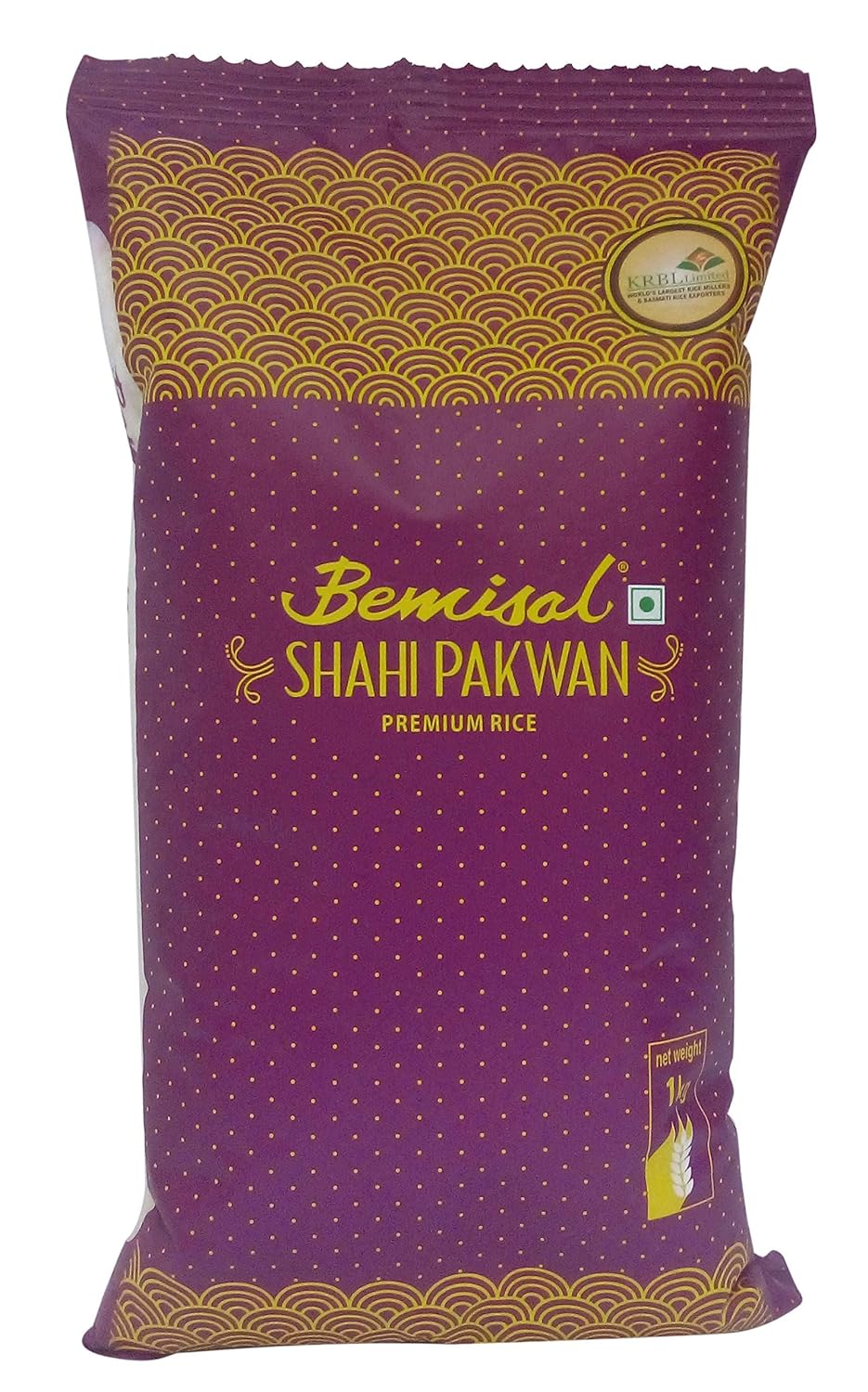 Bemisal Shahi Pakwan Premium Rice, 1kg Pouch