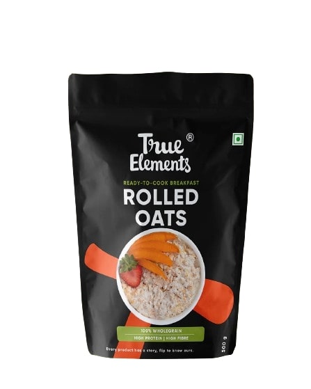 Rolled Oats - Protein Rich Oats (Contains 13.1g Protein) 500 g