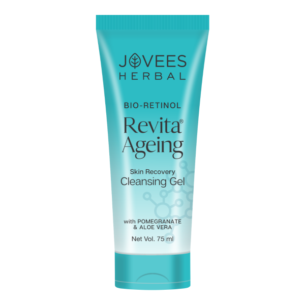 Jovees Bio-Retinol Revita Ageing Cleansing Gel|With Bio-Retinol 75g