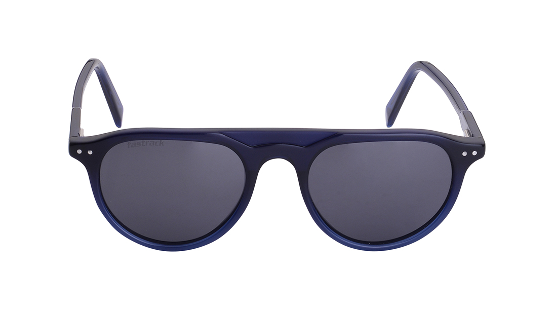 FASTRACK Grey Geometric Rimmed Sunglasses(P480GY1PV)