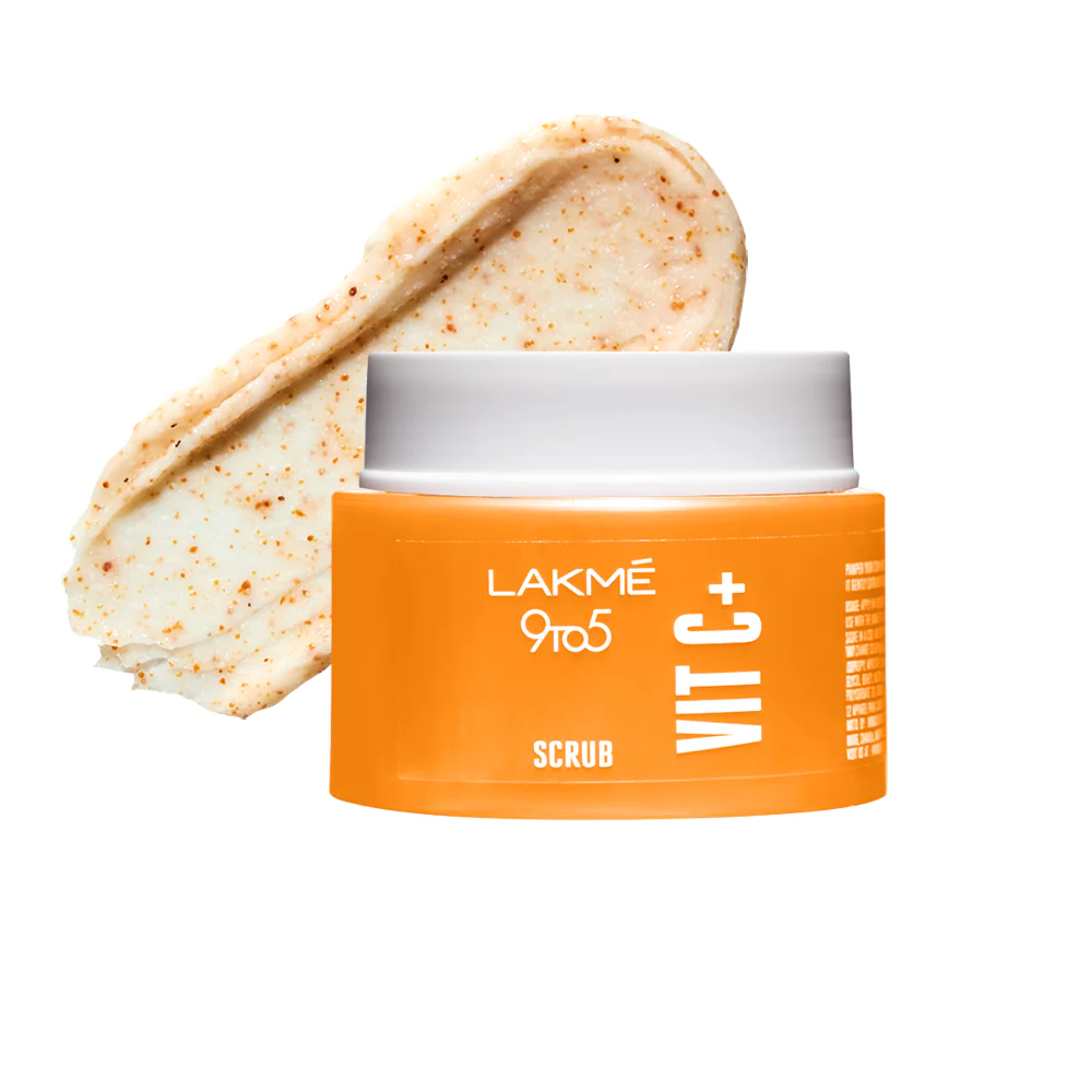 Lakmē 9 To 5 Vitamin C+ Scrub 50g